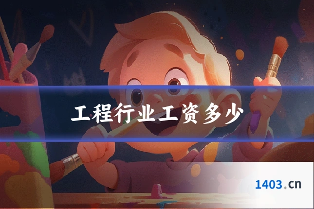 工程行业工资多少