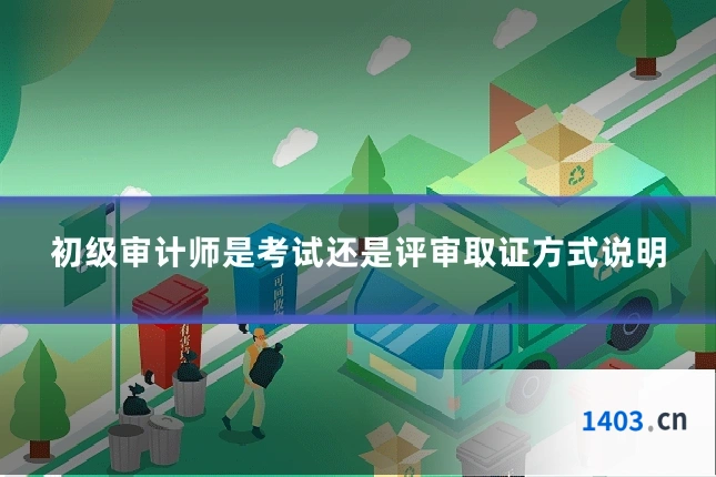 初级审计师是考试还是评审取证方式说明