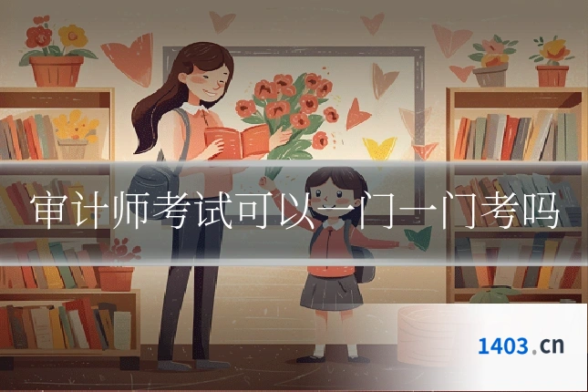 审计师考试可以一门一门考吗