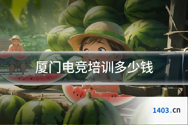 厦门电竞培训多少钱
