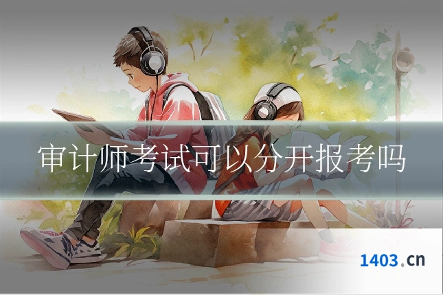 审计师考试可以分开报考吗