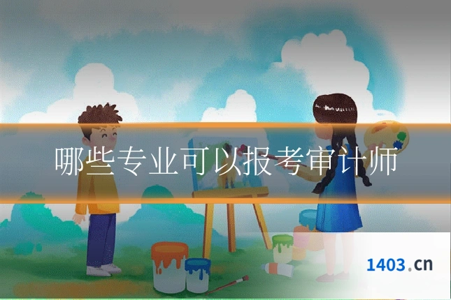 哪些专业可以报考审计师