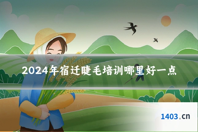 2024年宿迁睫毛培训哪里好一点