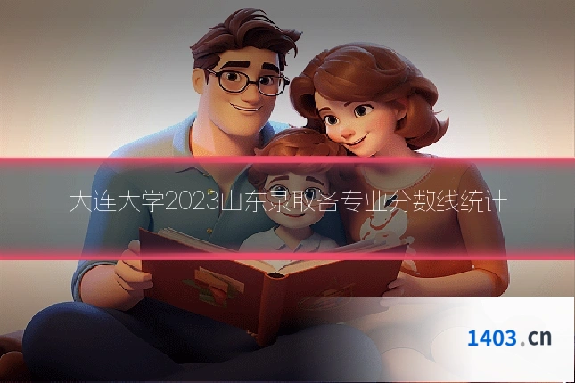 大连大学2023山东录取各专业分数线统计