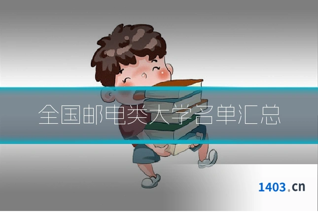 全国邮电类大学名单汇总
