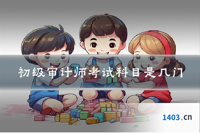 初级审计师考试科目是几门