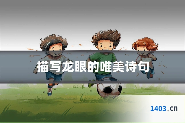 描写龙眼的唯美诗句