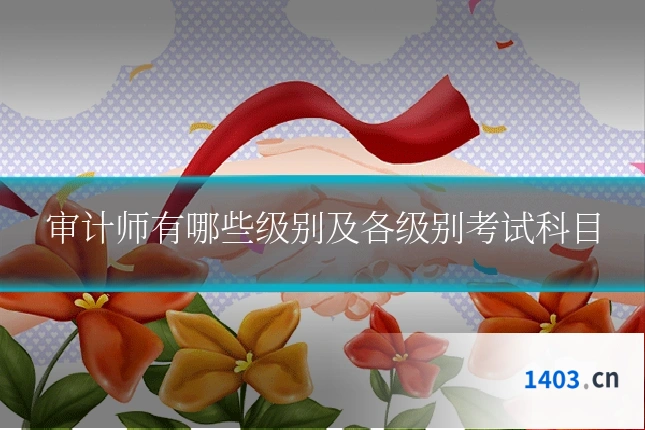 审计师有哪些级别及各级别考试科目