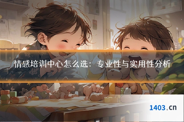 情感培训中心怎么选：专业性与实用性分析