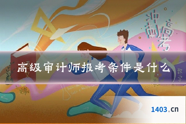 高级审计师报考条件是什么