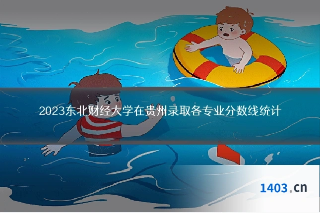 2023东北财经大学在贵州录取各专业分数线统计