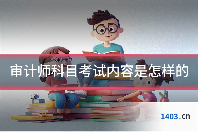 审计师科目考试内容是怎样的