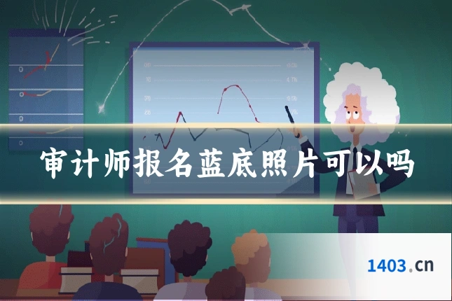 审计师报名蓝底照片可以吗