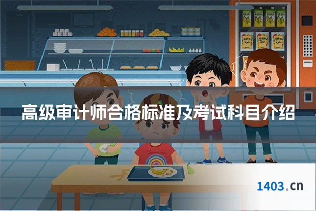 高级审计师合格标准及考试科目介绍
