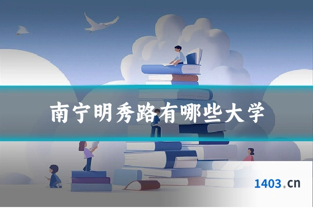 南宁明秀路有哪些大学