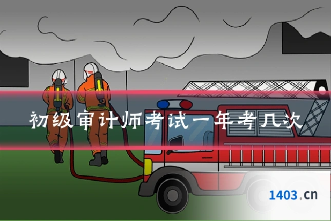 初级审计师考试一年考几次