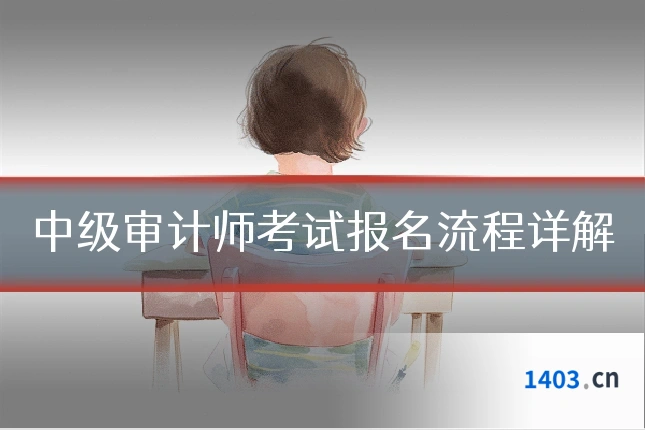 中级审计师考试报名流程详解