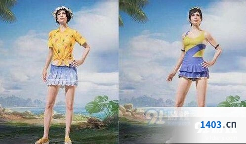 《和平精英》缤纷果语和夏日倾情有什么区别