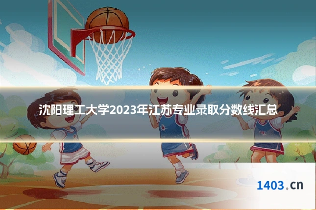 沈阳理工大学2023年江苏专业录取分数线汇总