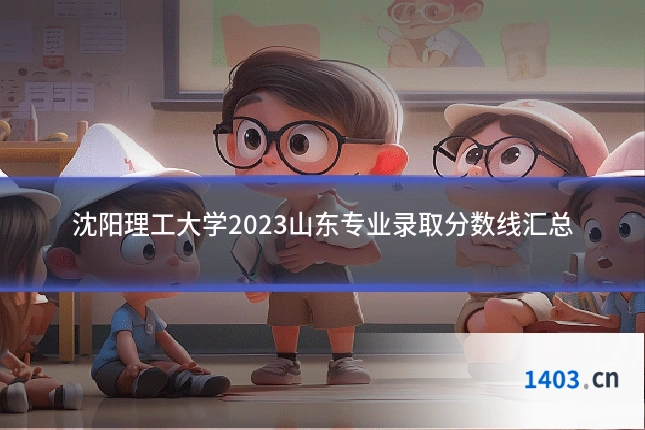 沈阳理工大学2023山东专业录取分数线汇总