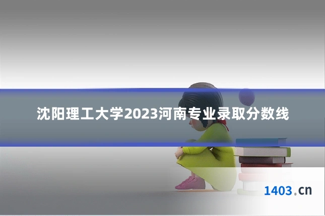 沈阳理工大学2023河南专业录取分数线