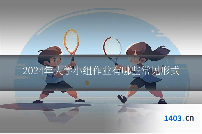2024年大学小组作业有哪些常见形式