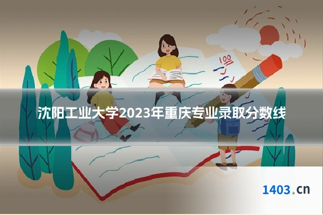 沈阳工业大学2023年重庆专业录取分数线