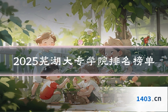 2025芜湖大专学院排名榜单