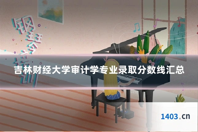 吉林财经大学审计学专业录取分数线汇总