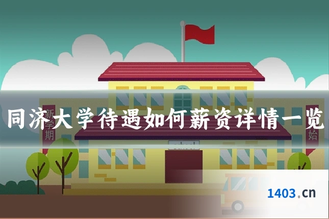 同济大学待遇如何薪资详情一览