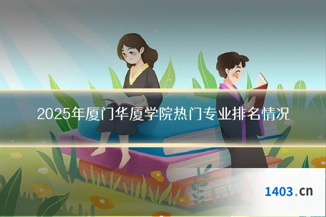 2025年厦门华厦学院热门专业排名情况