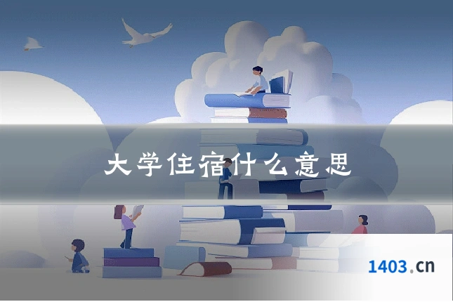 大学住宿什么意思