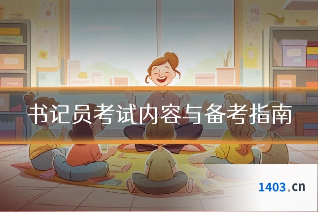 书记员考试内容与备考指南