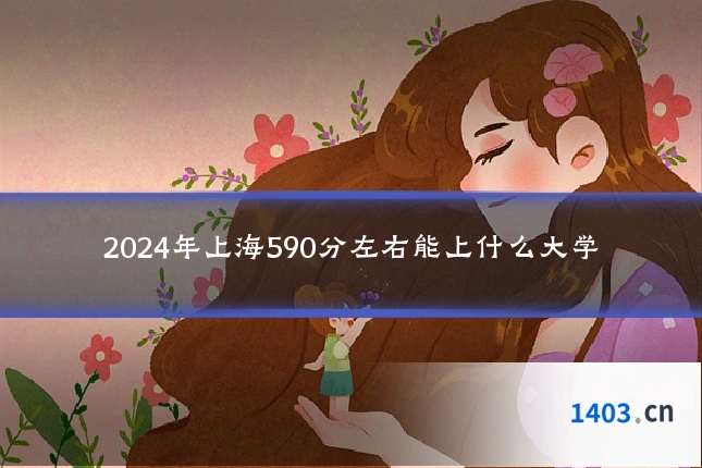 2024年上海590分左右能上什么大学