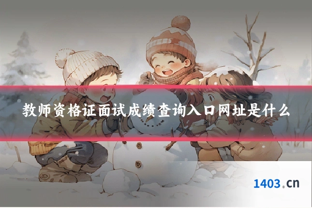 教师资格证面试成绩查询入口网址是什么