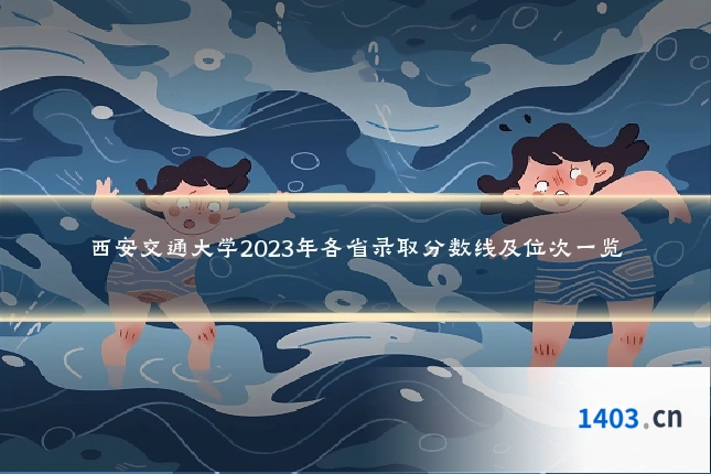 西安交通大学2023年各省录取分数线及位次一览