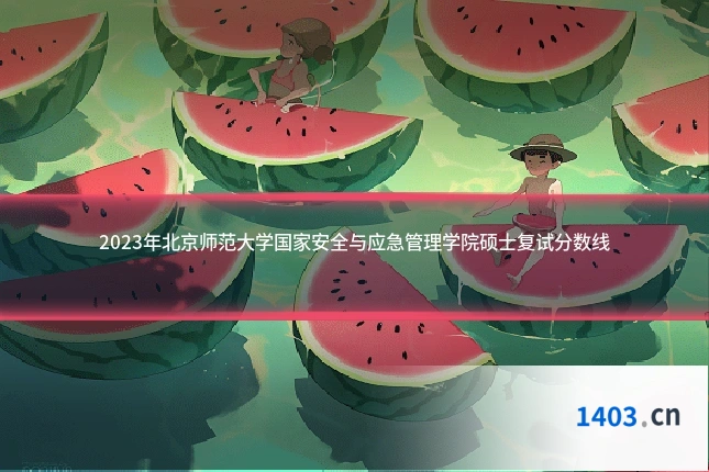 2023年北京师范大学国家安全与应急管理学院硕士复试分数线