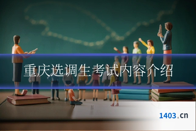 重庆选调生考试内容介绍