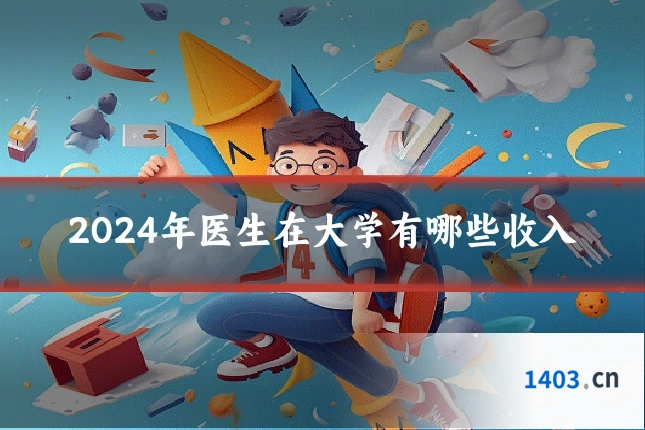 2024年医生在大学有哪些收入