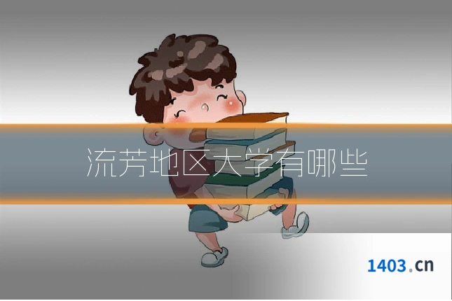 流芳地区大学有哪些