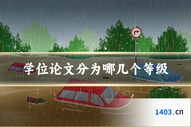 学位论文分为哪几个等级