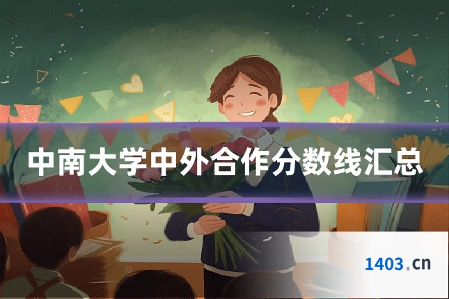 中南大学中外合作分数线汇总