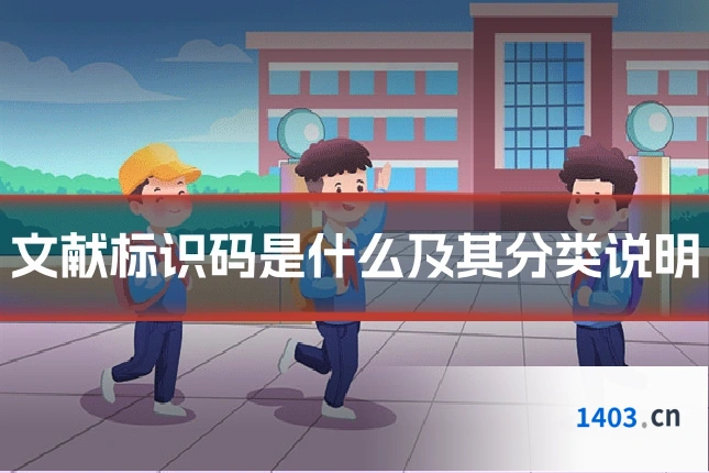 文献标识码是什么及其分类说明