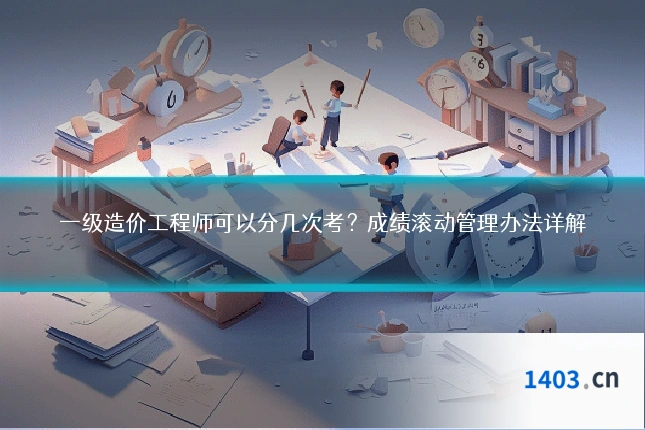 一级造价工程师可以分几次考？成绩滚动管理办法详解
