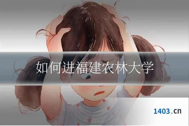 如何进福建农林大学