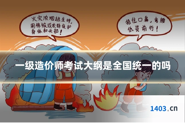 一级造价师考试大纲是全国统一的吗