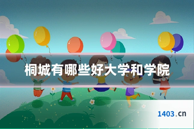桐城有哪些好大学和学院