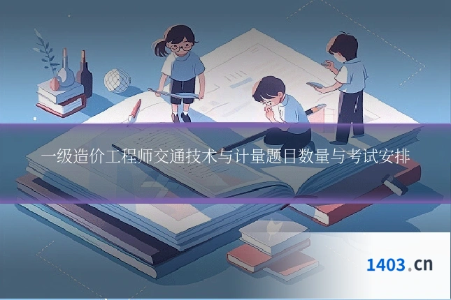 一级造价工程师交通技术与计量题目数量与考试安排