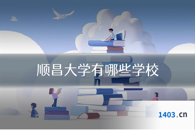 顺昌大学有哪些学校