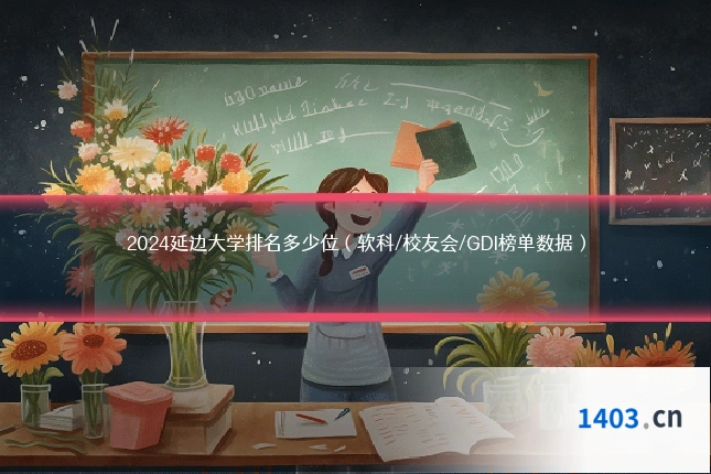 2024延边大学排名多少位(软科/校友会/GDI榜单数据)